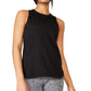 Cotton On Women's Active Curve Hem Tank Black Size Small