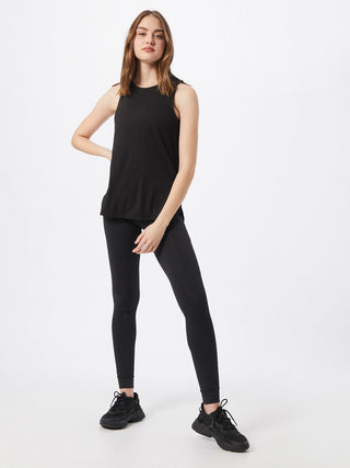 Cotton On Women's Active Curve Hem Tank Black Size Large