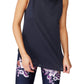 COTTON ON Women's Active Curve Hem Tank Top Blue Size Medium