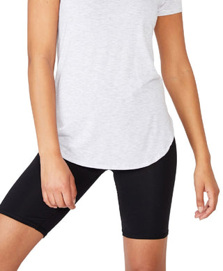 Cotton On Women's Gym T-Shirt Gray Size X-Small