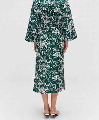Oroton - Garden Toile Tunic Maxi Dress