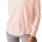 COTTON ON Women's Active Rib Long Sleeve Top Pink
