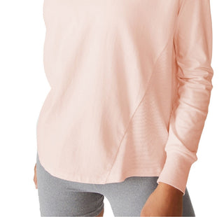 COTTON ON Women's Active Rib Long Sleeve Top Pink