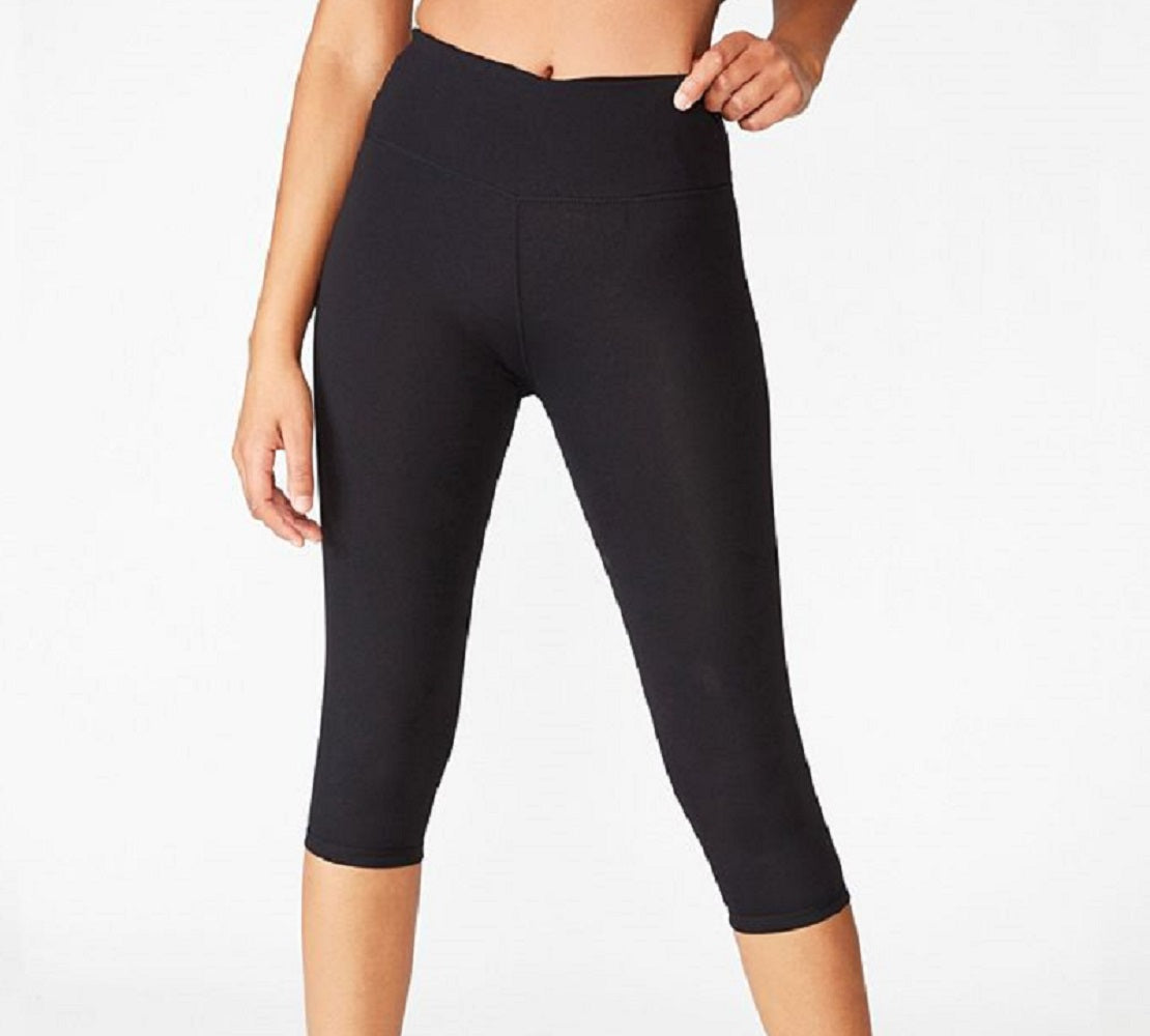 COTTON ON Women's Active Core Capri Tight Pants Black Size Small