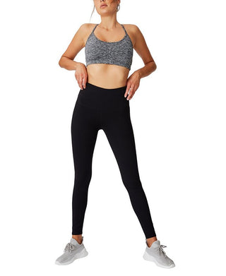 Cotton On Women's Active High Waist Core Tights Black Size X-Large