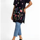 Johnny Was - Women's Button Neck Knit Dress Maureen Plus