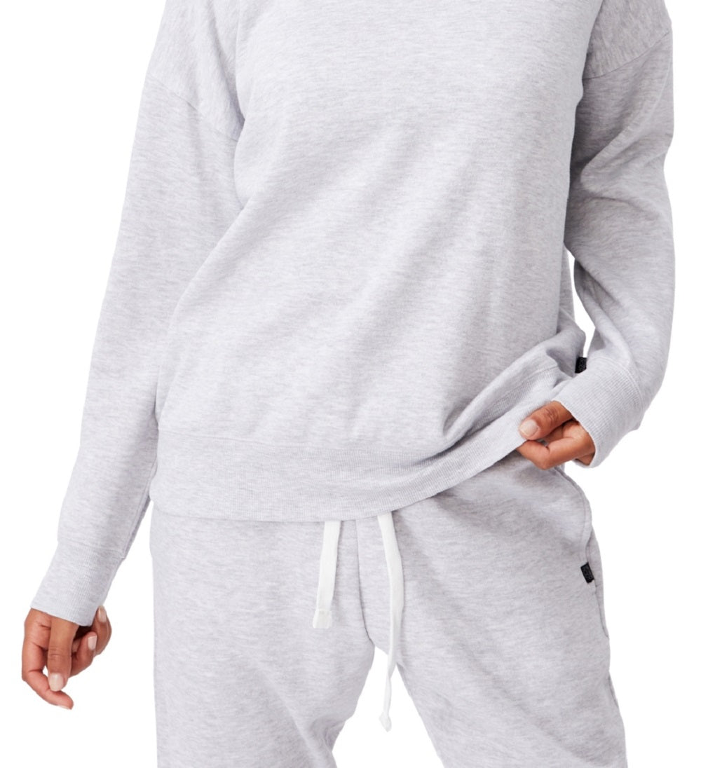 COTTON ON Women's Lifestyle Long Sleeve Sweatshirt Gray Size X-Small