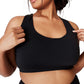 COTTON ON Women's Active Strappy Crop Top Black Size 20W