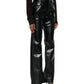 Agolde - RECYCLED LEATHER KICK BOOT PANTS