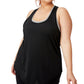 COTTON ON Women's Active Training Tank Top Black Size 18W
