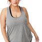 COTTON ON Women's Active Training Tank Top Gray Size 20W
