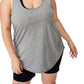 COTTON ON Women's Active Training Tank Top Gray Size 20W