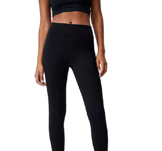 COTTON ON Women's Winter Fleece Lined Tight Black Size Medium