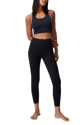 COTTON ON Women's Winter Fleece Lined Tight Black Size Small