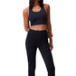 COTTON ON Women's Winter Fleece Lined Tight Black Size Small