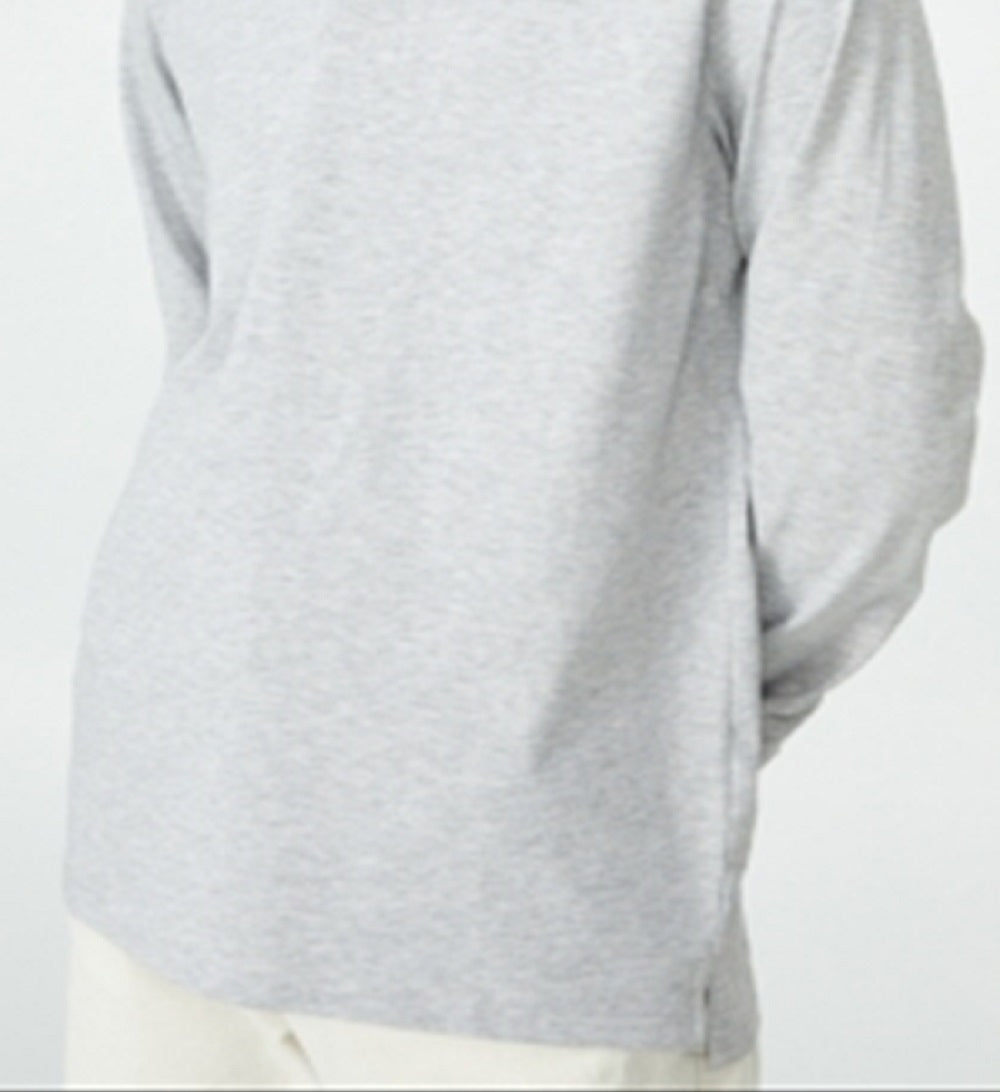 COTTON ON Men's Rugby Long Sleeve Polo Shirt Gray Size XX-Large