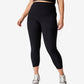 COTTON ON Women's Active Rib Pocket 7/8 Leggings Black