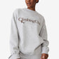 COTTON ON Women's Lifestyle Oversized Graphic Crew Neck Sweatshirt Gray Size Medium