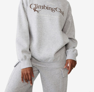 COTTON ON Women's Lifestyle Oversized Graphic Crew Neck Sweatshirt Gray Size Small