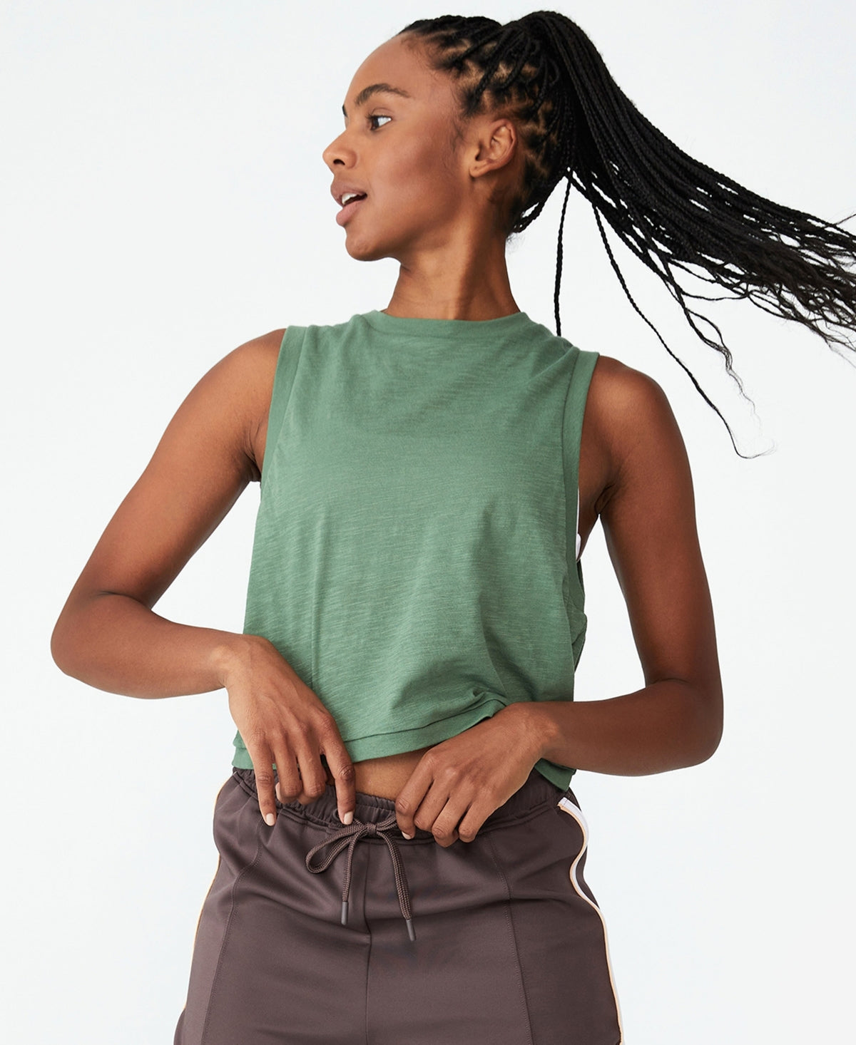 COTTON ON Women's The Tank Top Green