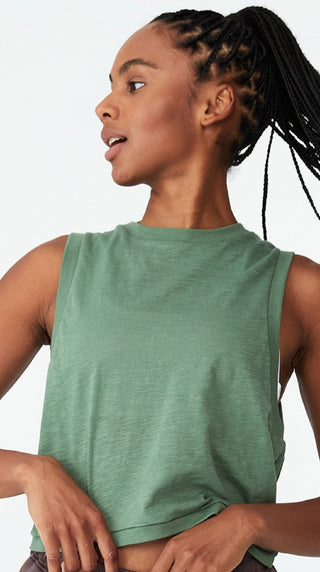 COTTON ON Women's The Tank Top Green