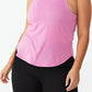 Cotton On Women's Active Curve Hem Tank Pink Size M
