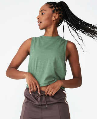 Cotton On Women's The Tank Top Green Size M