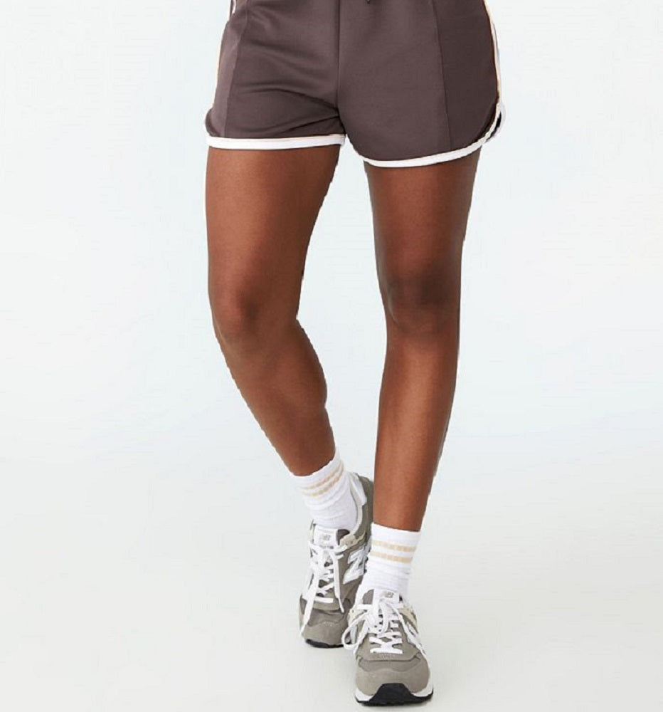 COTTON ON Women's Retro Gym Shorts Brown Size Small