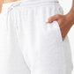 COTTON ON Women's Plush Gym Track Sweatpant Jogger White Size Large