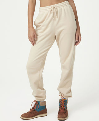 COTTON ON Women's Plush Gym Track Sweatpant Jogger Beige Size Medium