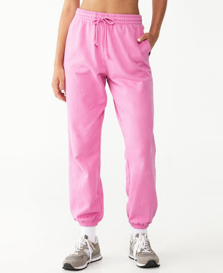COTTON ON Women's Plush Gym Track Pant Pink Size X-Small