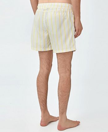 COTTON ON Men's Swim Shorts Yellow Size X-Large