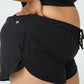 COTTON ON Women's Lifestyle Move Jogger Shorts Black Size 14W
