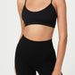 COTTON ON Women's Seamless Tiny Crop Top Black Size X-Large