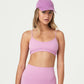 COTTON ON Women's Seamless Tiny Crop Top Pink Size Medium