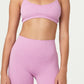 COTTON ON Women's Seamless Tiny Crop Top Pink Size Medium