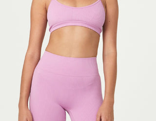 COTTON ON Women's Seamless Tiny Crop Top Pink Size Medium