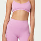 COTTON ON Women's Seamless Tiny Crop Top Pink Size X-Small