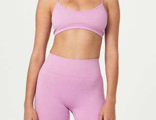 COTTON ON Women's Seamless Tiny Crop Top Pink Size X-Small