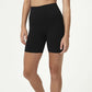 COTTON ON Women's Seamless Jacquard Bike Shorts Black Size Medium