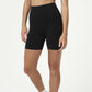 COTTON ON Women's Seamless Jacquard Bike Shorts Black Size Small