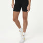 COTTON ON Women's Seamless Jacquard Bike Shorts Black Size Small