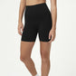 COTTON ON Women's Seamless Jacquard Bike Shorts Black Size X-Small