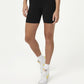 COTTON ON Women's Seamless Jacquard Bike Shorts Black Size X-Small