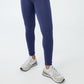 COTTON ON Women's Ultra Soft Cross Over Full Length Tight Pants Blue Size X-Small