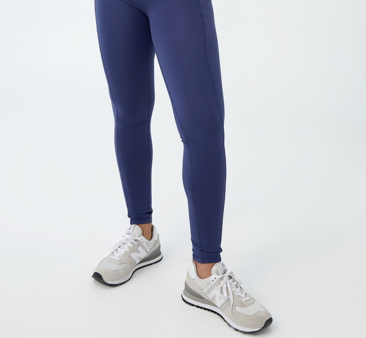 COTTON ON Women's Ultra Soft Cross Over Full Length Tight Pants Blue Size X-Small