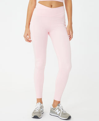 COTTON ON Women's Ultra Soft Pocket Full Length Tight Pants Pink Size Small