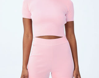 COTTON ON Women's Summer Knit T-Shirt Pink Size Small