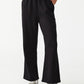 Cotton On Women's Plush Wide Leg Track Pants Black Size Medium