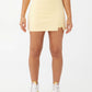 COTTON ON Women's Smoothing Basketball Skirt Yellow Size X-Large